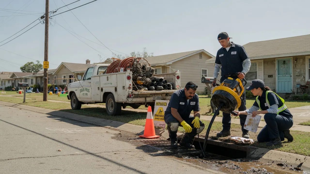Drain Cleaning in Wallis, TX near me